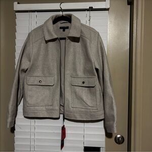 Banana Republic Cream Wool Jacket